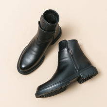 MARIO - Bottines en cuir Brillant pour Hommes - Made in Italy